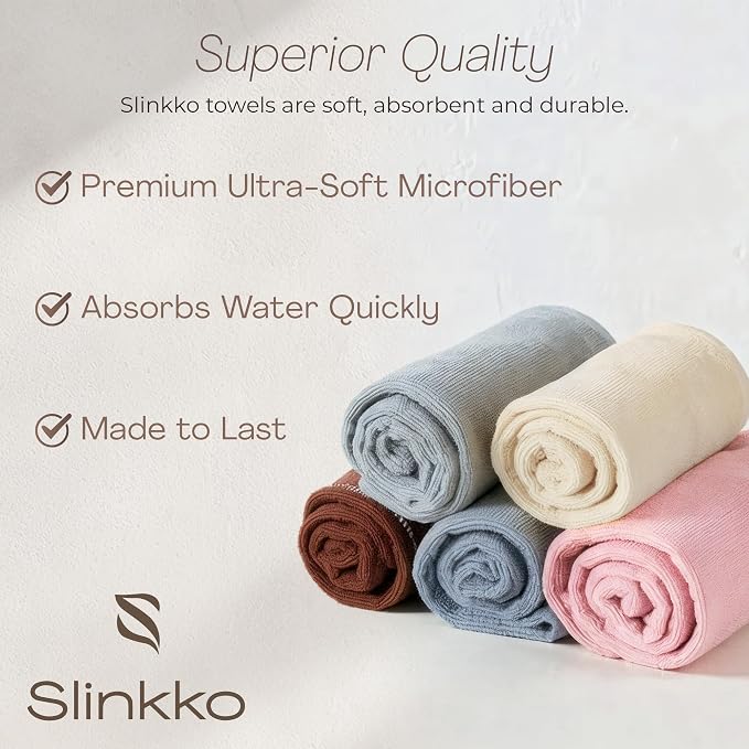 Microfiber Hair Towel Wrap Turban - Image 4