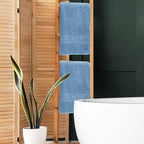 BOUTIQUO 100% Cotton 2 Pack Bath Towel Set 28x55, Eco-Friendly Large Bath Towels - Image 4