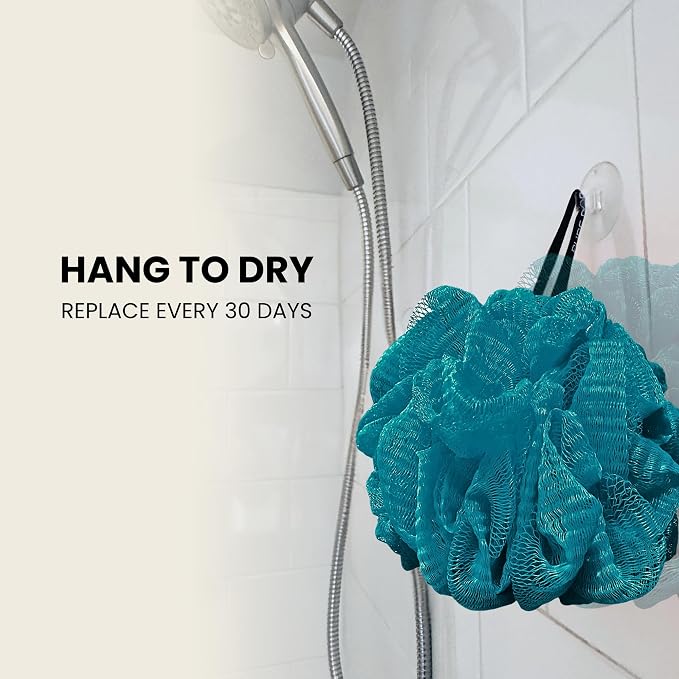 Large Bath Sponge Pack of 3 – Gentle Exfoliation Loofahs - Image 5