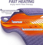 Heating Pad for Pain Relief | Electric Heat Pad for Back, Shoulder & Cramps | 6 - Image 9