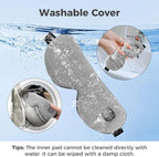 Heated Eye Mask for Dry Eyes, Cordless Warm Eye Compress - Image 7