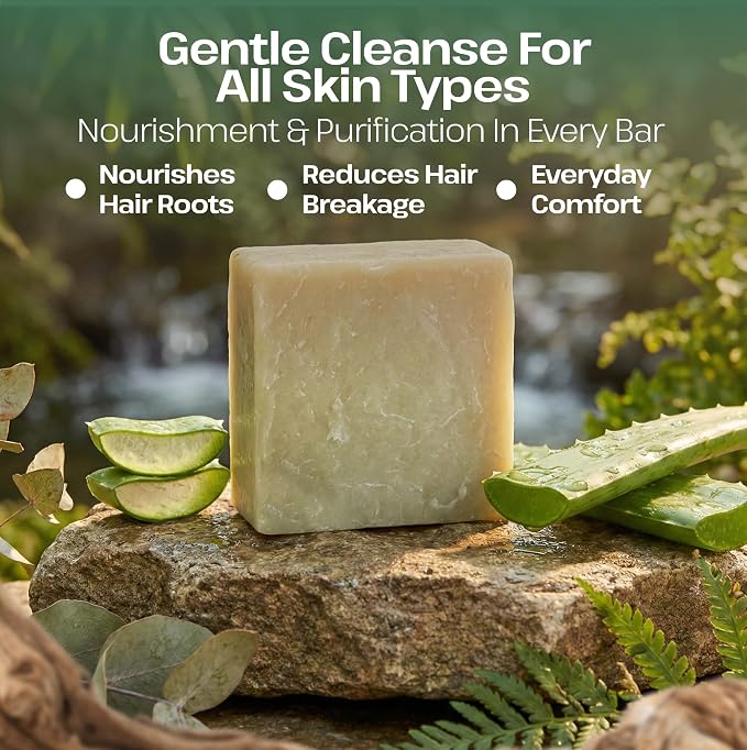 Dr.Ancient Aloe Vera Soap Bar, Organic Soap Bars Handcrafted the Traditional Way - Image 9