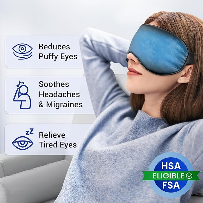 Cooling Eye Mask for Dark Circles Puffiness - Image 2