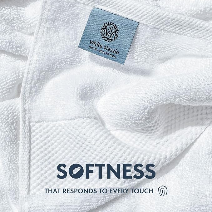 Luxury White Hand Towels - Image 3