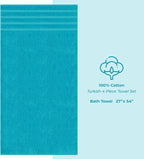 American Soft Linen Luxury 4 Piece Bath Towel Set, 600 GSM 100% Cotton Turkish - Image 4
