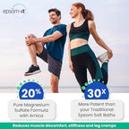 Epsom-It Soothing Muscle Magnesium Lotion – Epsom Salt Topical Cream - Image 3