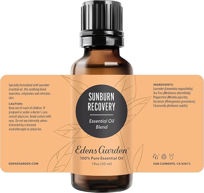 Edens Garden Sunburn Recovery Essential Oil Blend- 100% Pure Premium Grade - Image 9