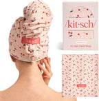 Kitsch Plush Microfiber Hair Towel Wrap by Kitsch