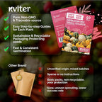 KVITER 50 Small Gourd Seeds Mix – Ornamental Fall Decor Gourds, Non GMO & - Image 5