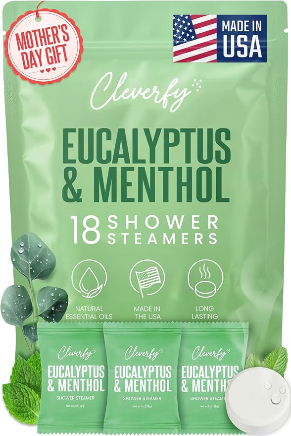 Cleverfy Eucalyptus Shower Steamers Aromatherapy by Cleverfy