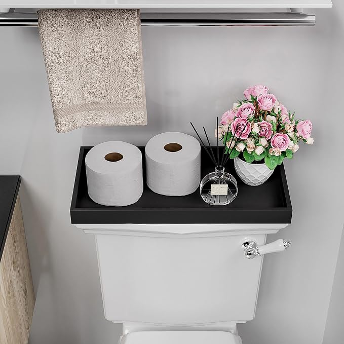 ZHWS Black Bathroom Vanity Tray - Image 5