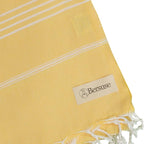 Bersuse Towels Anatolia XL Beach Blanket Throw Blanket Turkish Towel 100% - Image 6