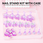 Nail Stand for Press On Fake Nails Painting Display Practice, Powerful Magnetic - Image 6