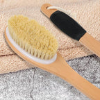 OWIIZI Back Scrubber Brush for Shower, Long Stiff Bristle Body Bath Brushes - Image 7