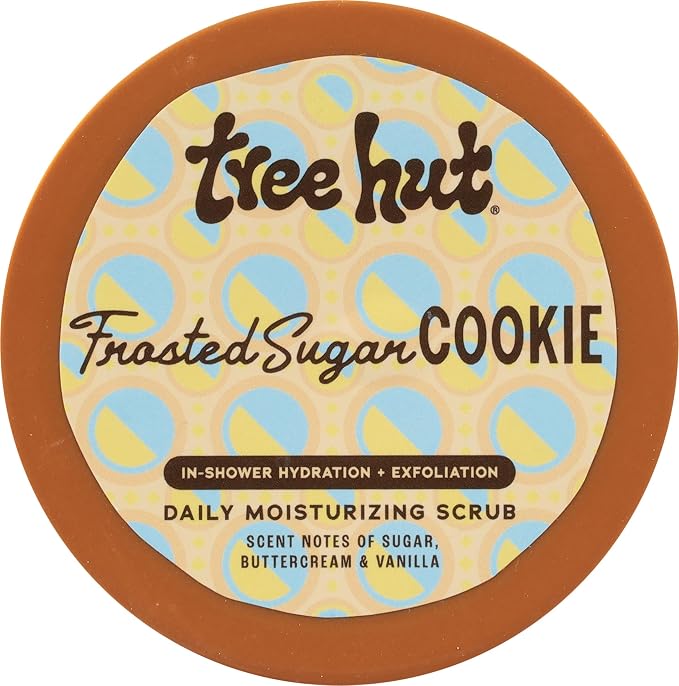 Tree Hut Frosted Sugar Cookie Daily Moisturizing Scrub, Whipped Foamy - Image 2