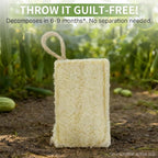 6 Pack Natural Loofah Sponges for Dishes, Loofah Kitchen Sponges - Image 7