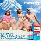 Aemerry Corn Removers for Toes Foot: Liquid Salicylic Acid 17% Corns Calluses - Image 8