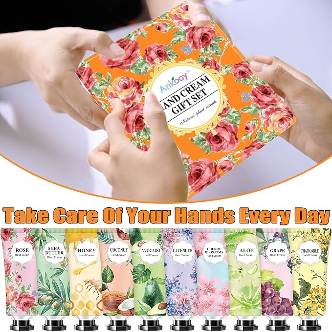 10 Pack Hand Cream Gifts Set, Mothers Day Gifts, Teacher Appreciation Gifts - Image 7