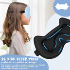 Kids Sleep Mask: 3D Contoured Cup Eye Mask, Blindfold - Image 6