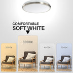 DYMOND LED Ceiling Light Flush Mount 10 Inches Ceiling Light Fixture Dimmable - Image 3