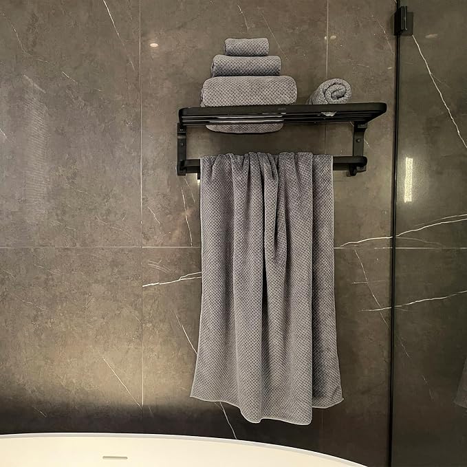 Extra Large Bath Towels Set for Bathroom 30x60 Inches Super Soft Light Weight - Image 3