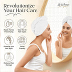 Lili&James Cotton Hair Towel Wrap - Image 6
