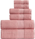 Springtree Home 100% Cotton Bath Towel Set | 6 Piece Set | Absorbent & by SpringtreeHome