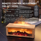 TMEHM Fireplace Flame Air Diffuser Humidifier, 7 Colors Aromatherapy Essential - Image 6