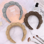 3 Pack Terry Cloth Spa Headbands - Image 7