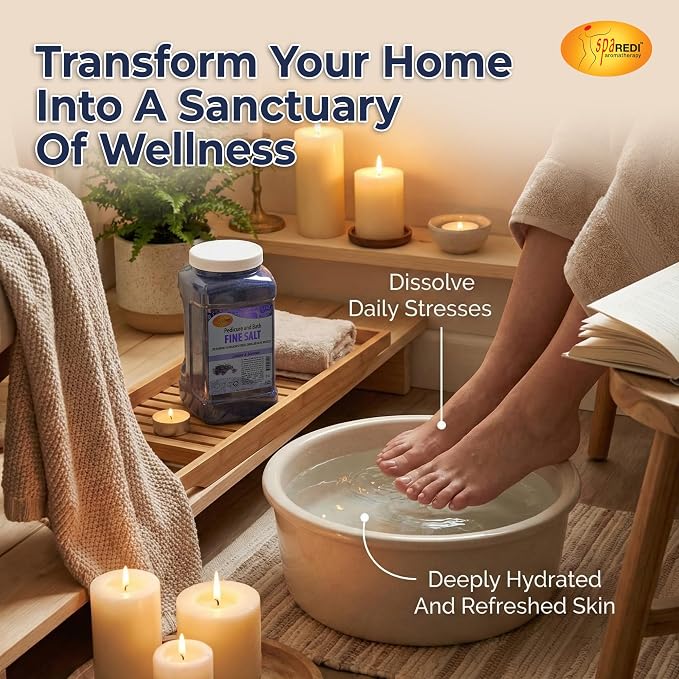 SPA REDI Foot Soak for Pedicure Preparation & Therapeutic Foot Treatment | Pure - Image 5