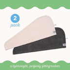 Turbie Twist 2-Pack Microfiber Hair Towel - Image 3
