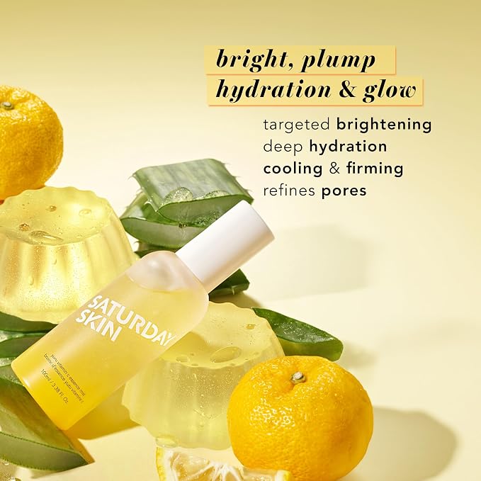 Saturday Skin Yuzu Vitamin C Essence Jelly Mist- Brightening Plumping Soothing - Image 4