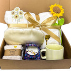 Gift Baskets for Women, Self Care Package, Sunflower Get Well Soon, Thinking of by FXK