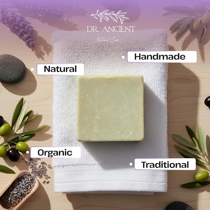 Dr.Ancient Lavender Soap Bar, Organic Soap Bars Handcrafted the Traditional Way - Image 9