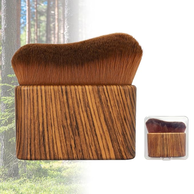 Large Kabuki Self Tanner Brush | Professional Body Makeup Brush - Image 8