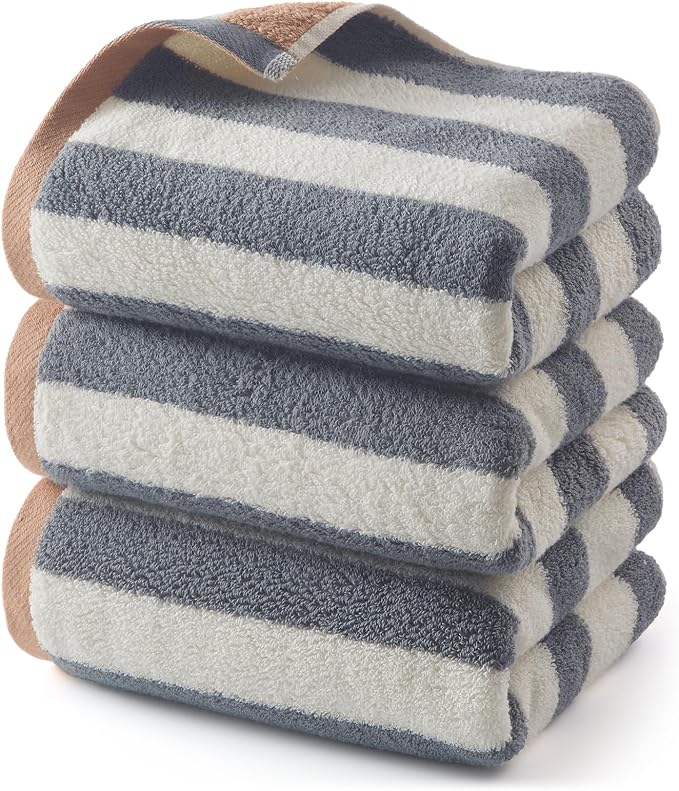 REDKISS 3-Pack Gray Hand Towels by REDKISSOnline