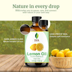 SVA Lemon Essential Oil – 4 Fl Oz – 100% Natural Lemon Oil - Image 7
