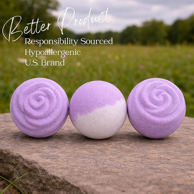 EvolutionUSA Lavender Dreams Bath Bombs - Image 9