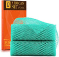 UJFQBH 2 Pieces African Bath Sponge African Net Long Net Bath Sponge by BuyNow