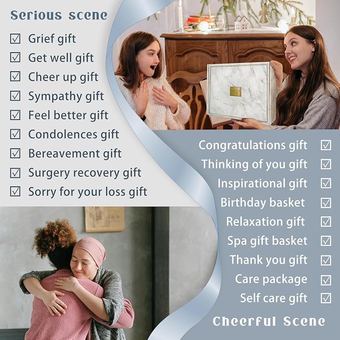 AHAGIFTREE Get Well Soon Gift Baskets - Image 2