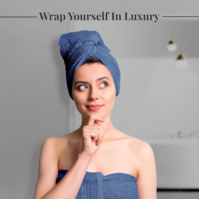 Tens Towels Pack of 4 Extra Large Bath Towels 30 x 60 Inches, 100% Cotton - Image 3