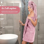 SmoothNovelty 16 Pack Microfiber Bath Towels Bulk 27'' x 60'' Oversized Size - Image 6