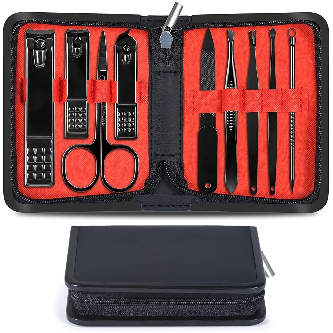 Nail Clippers Set Men Personal Care Tools Accessories Professional Manicure by Ucio