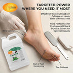 SPA REDI - Callus Remover for Feet Gel, Mint and Eucalyptus, 128 Oz - - Image 4