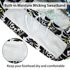 Scrub Caps Women Bouffant Scrub Caps, Adjustable Working Cap Ponytail Pouch Tie - Image 4