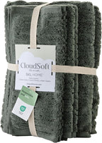 SKL Home CloudSoft 100% Cotton Luxury 6-Piece Towel Set, 600 GSM, Ultra Plush & - Image 7
