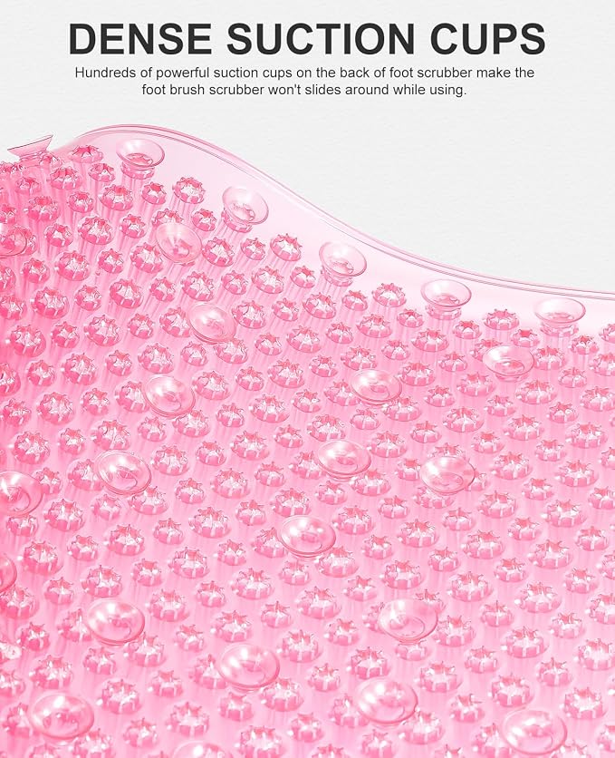 OTHWAY Non Slip Grassy Bathtub Mat : 25.6X13.4 inches Sturdy But Soft Bath - Image 3