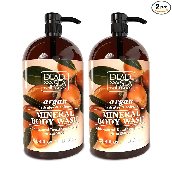 Dead Sea Collection Argan Body Wash by DeadSeaCollection