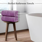 Tens Towels Pack of 4 Extra Large Bath Towels 30 x 60 Inches, 100% Cotton - Image 4