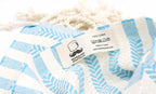 Bazaar Anatolia Turkish Beach Towel – 100% Cotton, Quick Dry, Sand Free Towel - Image 9